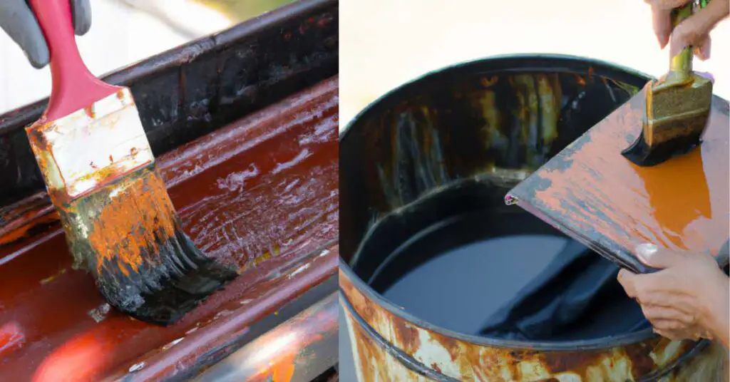 How to Paint Rusty Metal Furniture