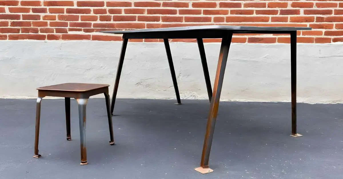 How to Remove Rust from Steel Table Legs