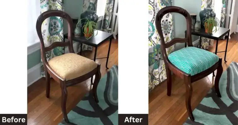 How to Reupholster a Dining Chair Without Removing Old Fabric